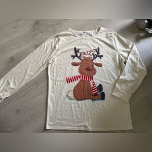 Reindeer oversized tee